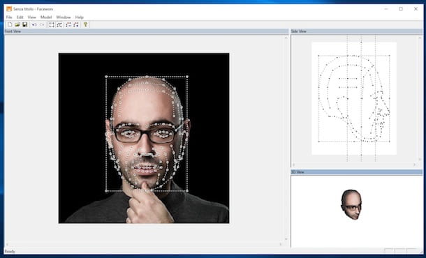 How to create 3D face