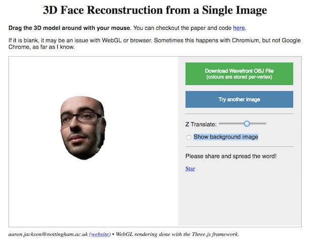 Jak vytvořit 3D obličej